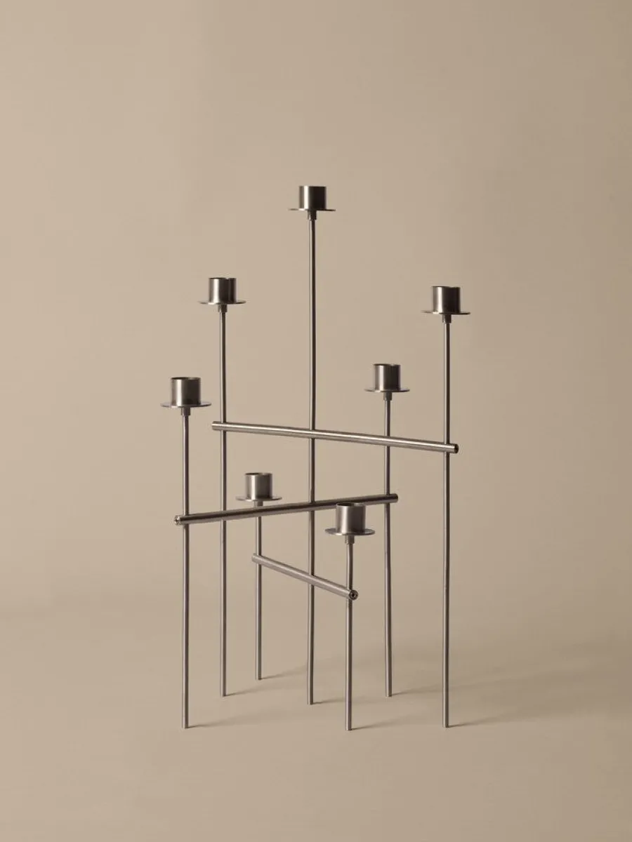 Elysia Lysestage i stål fra<Ferm Living Sale