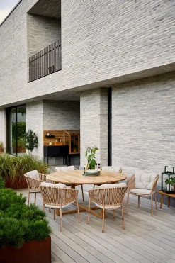 Endless Havebord, rundt fra<Cane-line