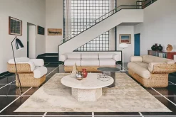 Epic Coffee Table Ø110 cm, travertine fra<GUBI Hot