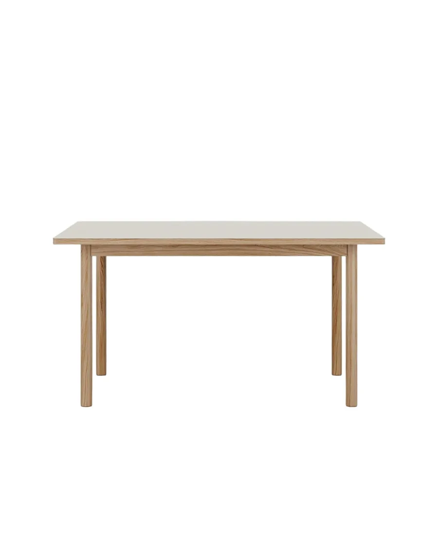 ESSENTIAL OAK spisebord 140x90 cm Mushroom, fra<Tablelab New