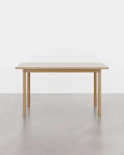 ESSENTIAL OAK spisebord 140x90 cm Mushroom, fra<Tablelab New