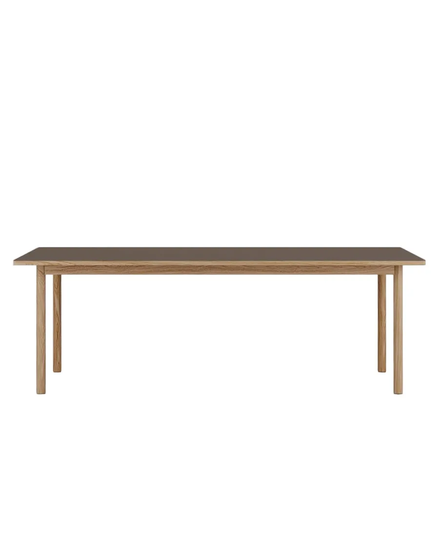 ESSENTIAL OAK spisebord 140x90 cm Espresso, fra<Tablelab Outlet