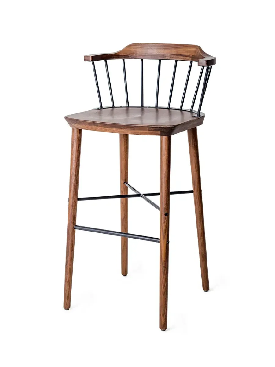 Exchange Counter Stool SH 61, walnut fra<Stellar Works Hot