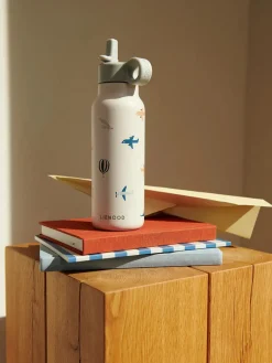 Falk Water Bottle 350 ml, circus/sandy fra<Liewood Online