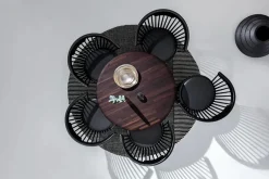 Fan Dining Chair, black fra<Tom Dixon Outlet