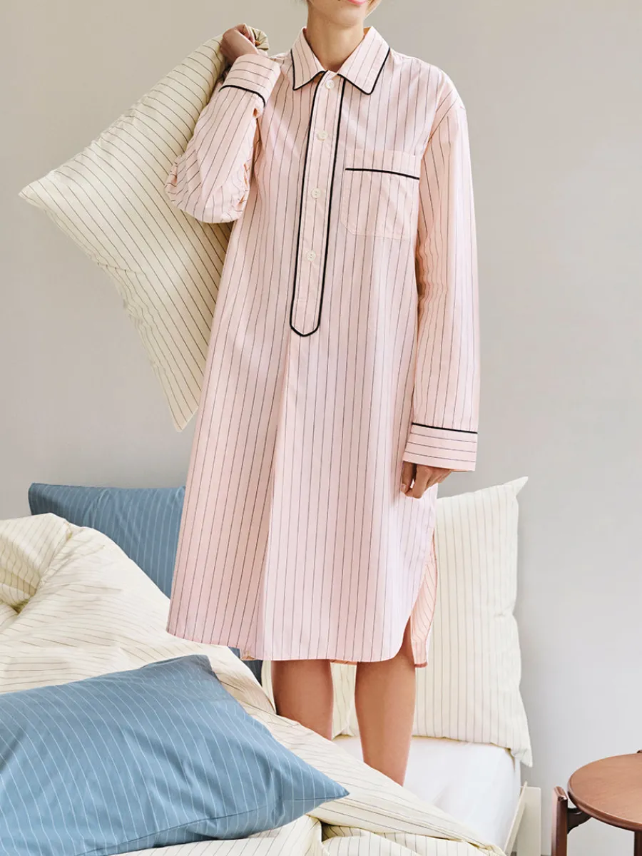 Fineline Long Nightshirt fra<HAY Online