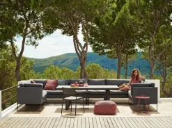 Flex 2 pers. Modulsofa inkl. Sunbrella Hynde, venstre fra<Cane-line Discount