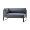 Flex 2 pers. Modulsofa inkl. Sunbrella Hynde, højre fra<Cane-line Online