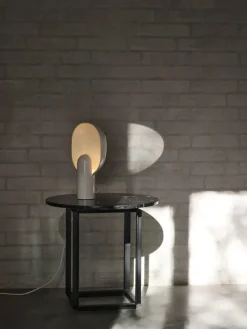 Florence sidebord Ø50, Gris Du Marais fra<New Works