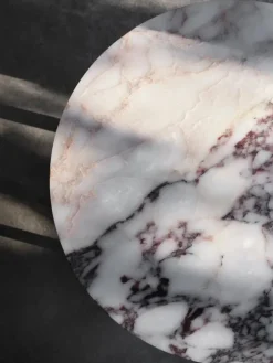 Florence sidebord Ø50, white viola fra<New Works New