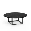 Florence sofabord Ø90, black marquina fra<New Works