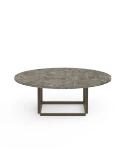 Florence sofabord Ø90, Gris Du Marais fra<New Works Outlet