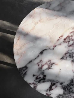 Florence sofabord Ø90, white viola fra<New Works New