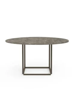 Florence spisebord Ø145, gris du marais fra<New Works Outlet