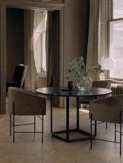 Florence spisebord Ø120, white viola fra<New Works Discount