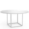 Florence spisebord Ø145, white carrea fra<New Works Sale