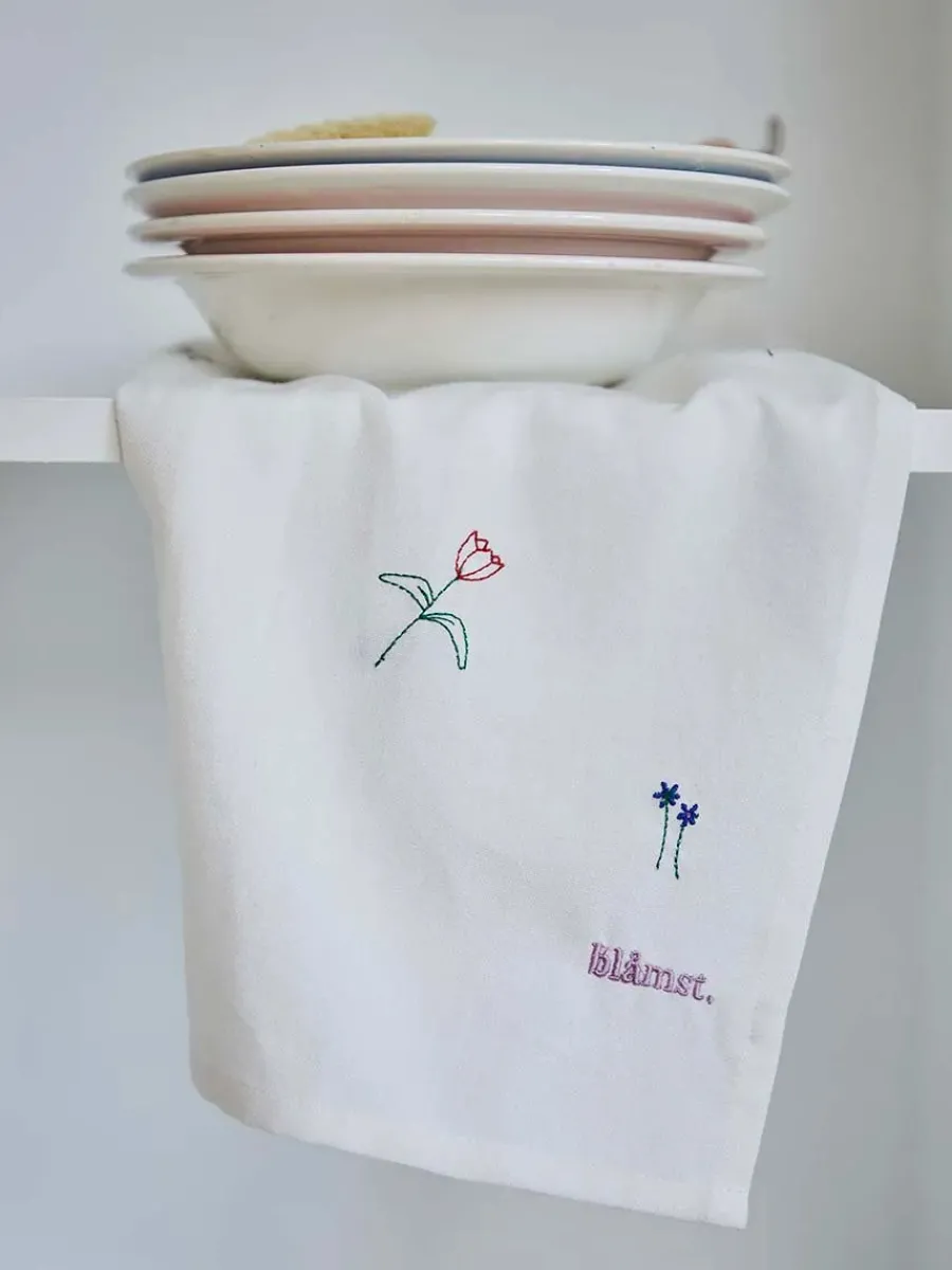 Flower Viskestykke fra<Blåmst Outlet