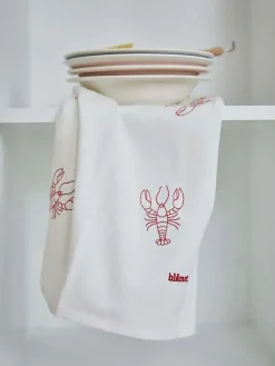 Flower Viskestykke fra<Blåmst Outlet