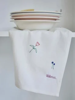 Flower Viskestykke fra<Blåmst Outlet