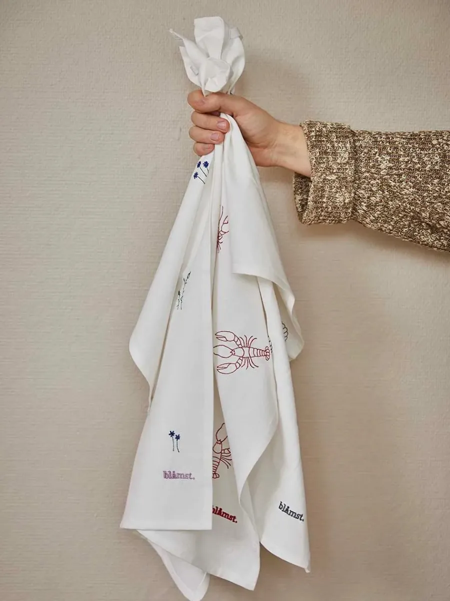 Flower Viskestykke fra<Blåmst Outlet