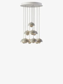 Flowerpot Chandelier VP10, 10 pendants reversed fra<&Tradition Sale