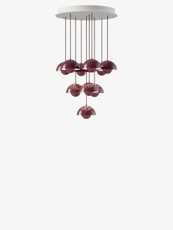Flowerpot Chandelier VP10, 10 pendants fra<&Tradition Discount