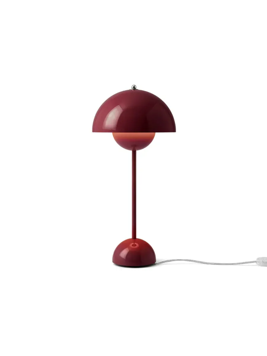 Flowerpot VP3 bordlampe af Verner Panton<&Tradition