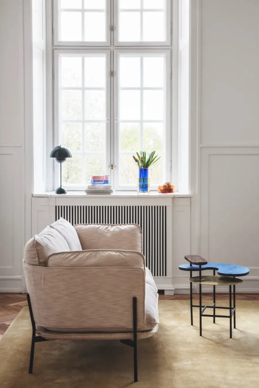 Flowerpot VP3 bordlampe af Verner Panton<&Tradition