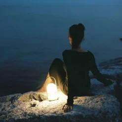 Follow Me pink bordlampe fra<Marset New