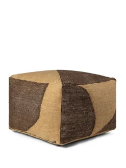 Forene Square Pouf fra<Ferm Living