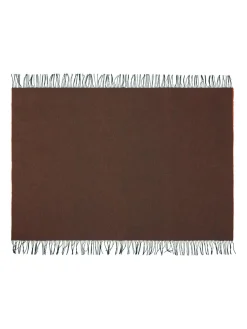 Franja Plaid, green/blue fra<Silkeborg Uldspinderi Online