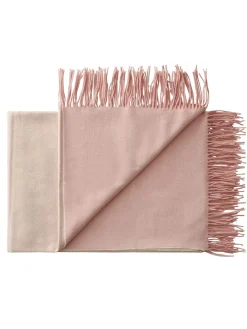 Franja Plaid, green/orange fra<Silkeborg Uldspinderi Best