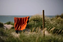 Franja Plaid, pink/brown fra<Silkeborg Uldspinderi Sale