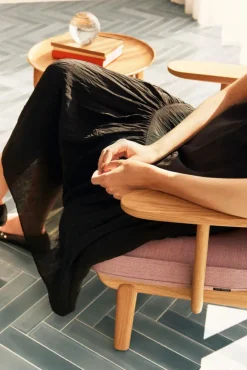 Fred Lænestol, lakeret eg fra<Fritz Hansen