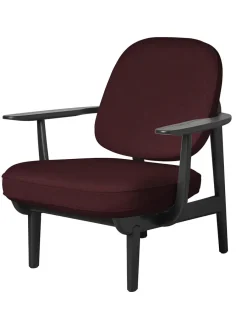 Fred Lænestol, sortfarvet ask fra<Fritz Hansen New