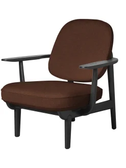 Fred Lænestol, sortfarvet ask fra<Fritz Hansen New