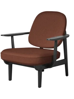 Fred Lænestol, sortfarvet ask fra<Fritz Hansen New