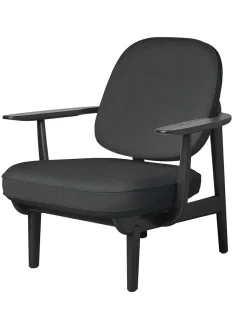 Fred Lænestol, sortfarvet ask fra<Fritz Hansen New