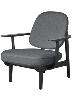 Fred Lænestol, sortfarvet ask fra<Fritz Hansen New