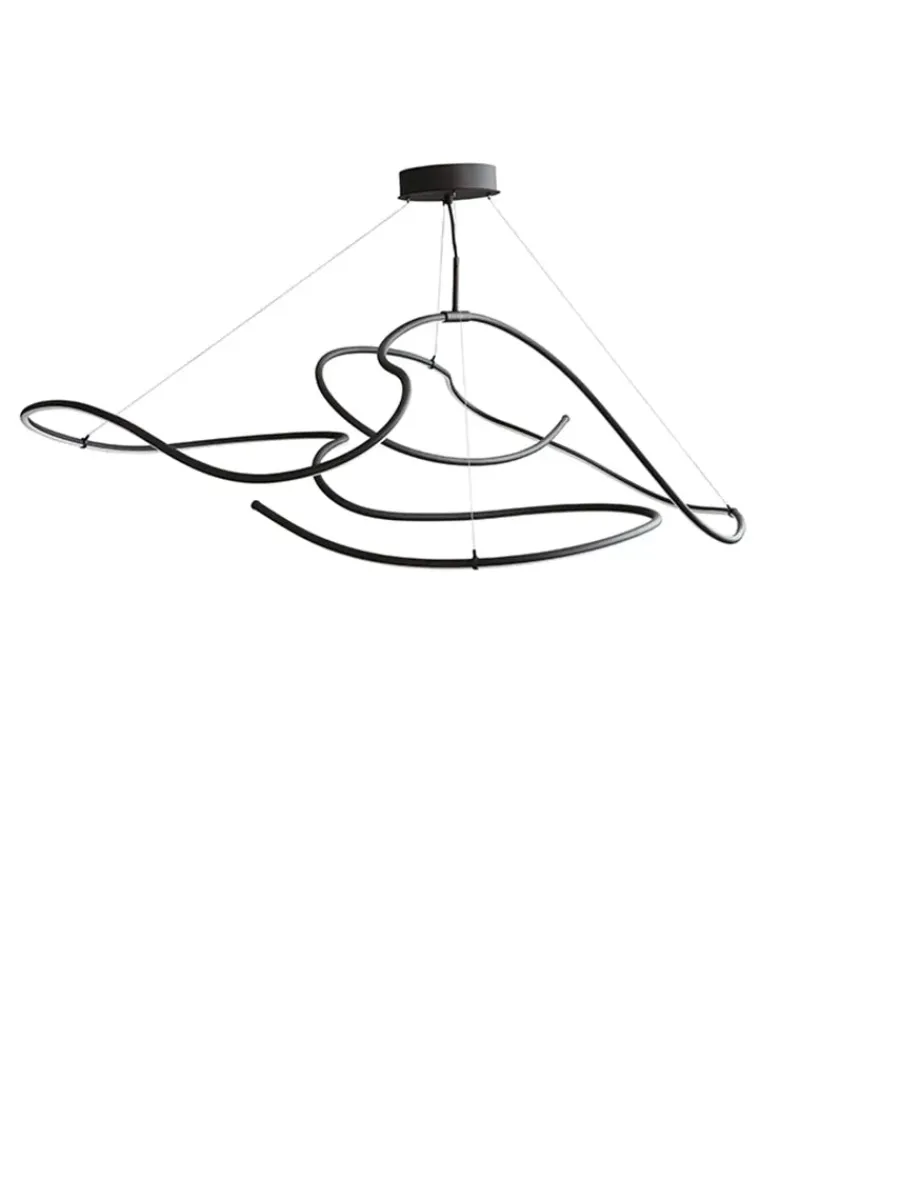 Ghost Chandelier, Big, Burned Black fra<101 Copenhagen Best