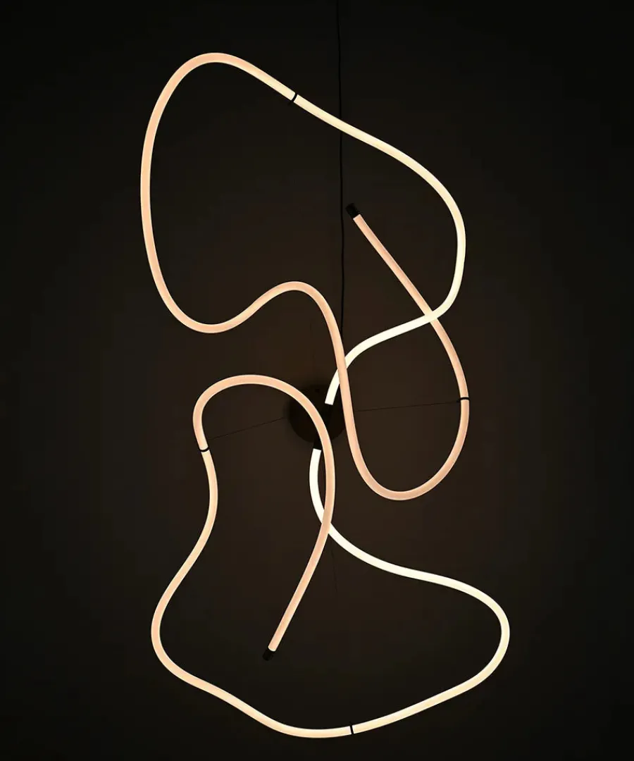 Ghost Chandelier, Big, Chrome fra<101 Copenhagen New