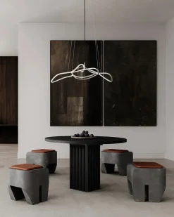 Ghost Chandelier, Mini, Chrome fra<101 Copenhagen New