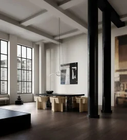 Ghost Chandelier, Mini, Chrome fra<101 Copenhagen New