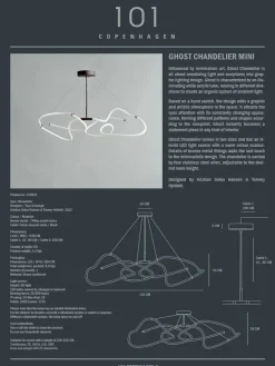 Ghost Chandelier, Mini fra<101 Copenhagen Sale