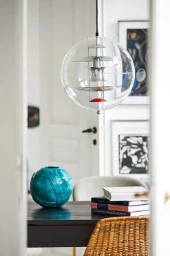 Globe, Brass Finish pendel Ø40 af Verner Panton<Verpan Clearance