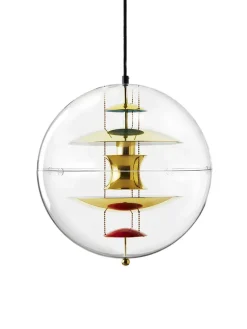Globe, Coloured Glass pendel Ø40 af Verner Panton<Verpan Online