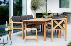 Grace 3 pers. Bænk fra<Cane-line Best