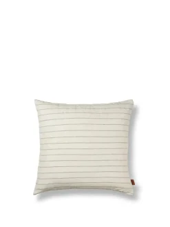 Grand Cushion, offwhite/chocolate fra<Ferm Living Sale