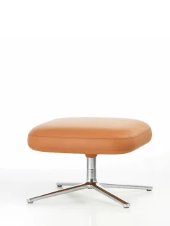 Grand Repos Lænestol inkl. Fodskammel, cognac (Premium Læder) fra<Vitra Discount