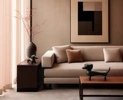 Gravhund mørkbejdset, lille af<Kay Bojesen Best